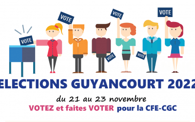 RESULTAT ELECTIONS GUYANCOURT : La CFE-CGC 1ère Organisation Syndicale!!!