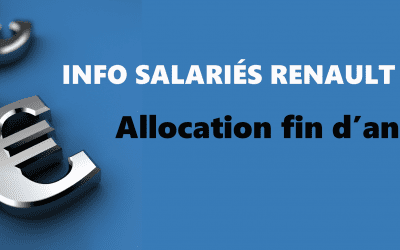 ALLOCATION DE FIN D’ANNEE