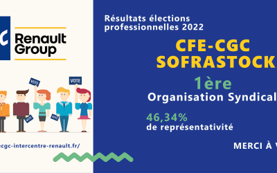 RESULTATS ELECTIONS PROFESSIONNELLES SOFRASTOCK