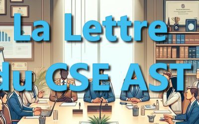 Lettre du CSE d’AST